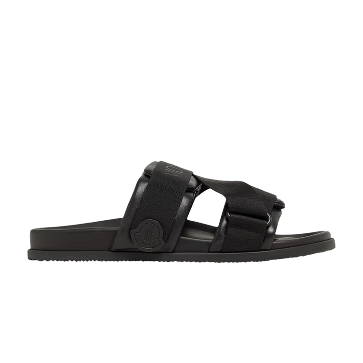 

Шлепанцы Moncler Mon Summer Slider 'Black', черный