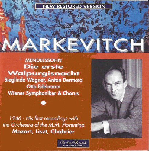 

CD диск Mendelssohn / Wagner, S / Dermota / Markevitch: Die Erste Walpurgisnacht: Midsummer Night's Dream