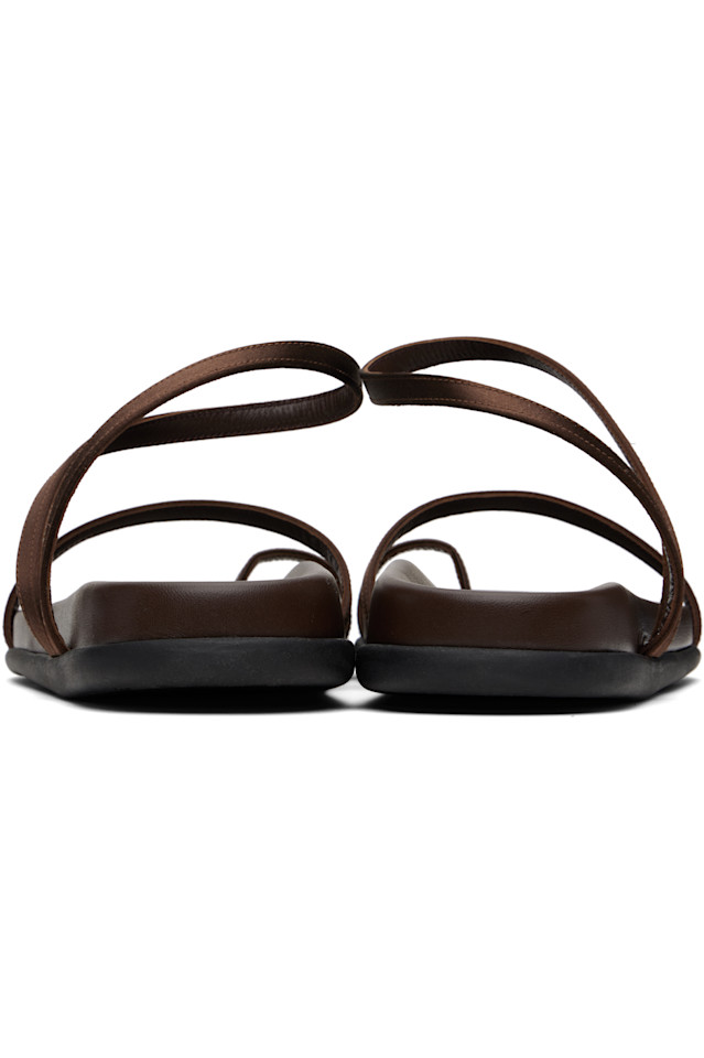 Сандалии Eleftheria с анатомической стелькой Ancient Greek Sandals, коричневый — фото 2