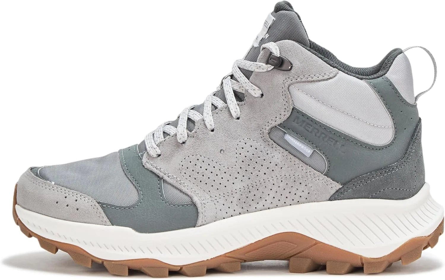 Мужские кроссовки Merrell Tempo Sol Mid WP, цвет Alloy — фото 3
