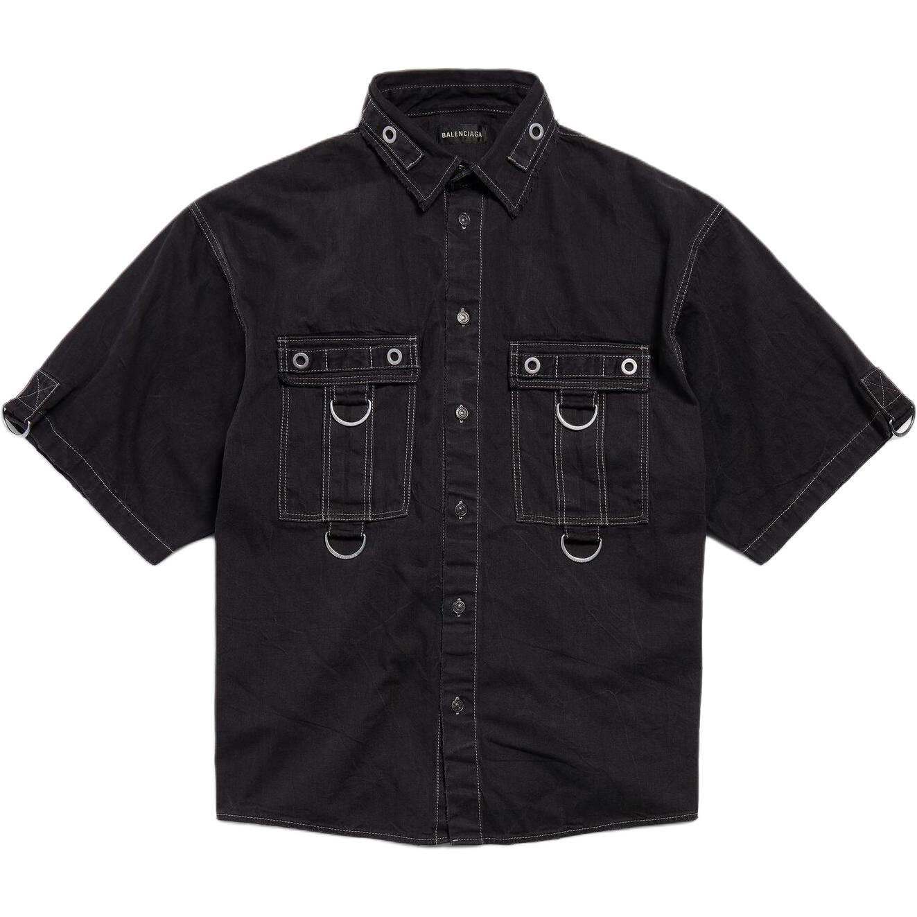 

Футболка FW25 свободного кроя для мужчин Balenciaga, черный