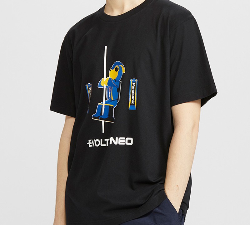Футболка прямая унисекс черная UNIQLO — фото 3
