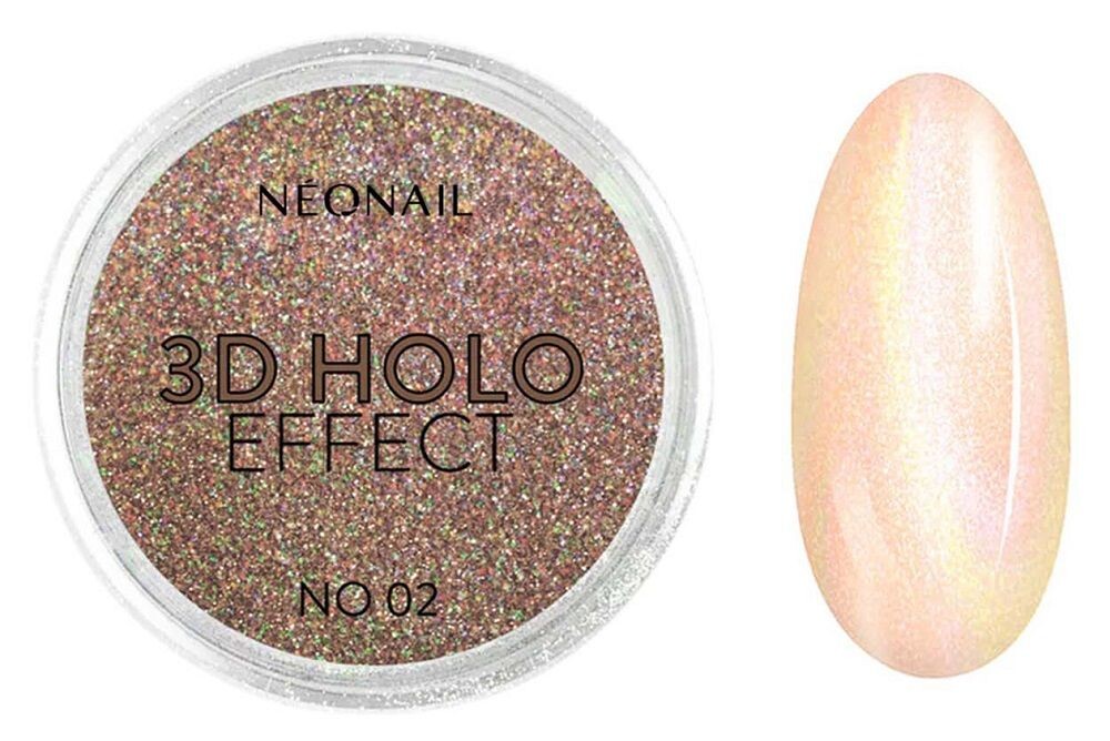 

Neonail 3D Holo Effect 02 Peach порошок для ногтей, 2 g