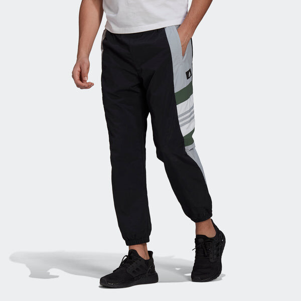 Спортивные штаны adidas Ub Pnt Wv Cb Colorblock Bundle Feet Training Sports Pants Black, черный — фото 3