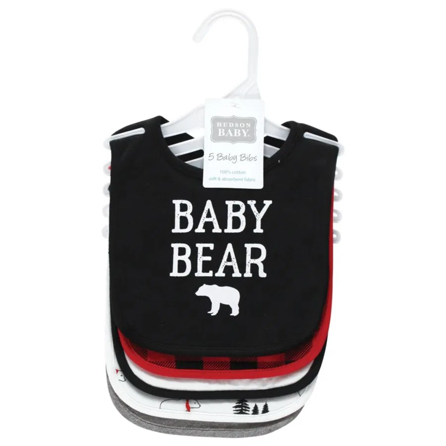 Набор из 5 комбинезонов для мальчиков из трикотажа Hudson Baby — фото 2