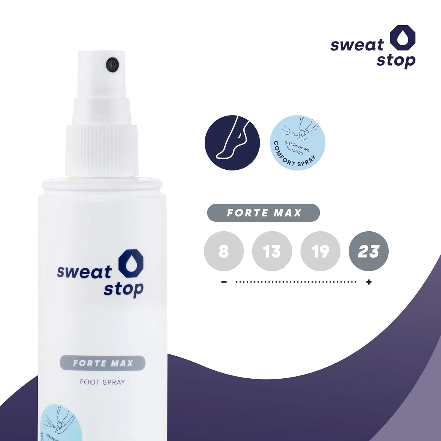 Спрей-антиперспирант для ног «Forte max» от SweatStop Sweat Stop — фото 2