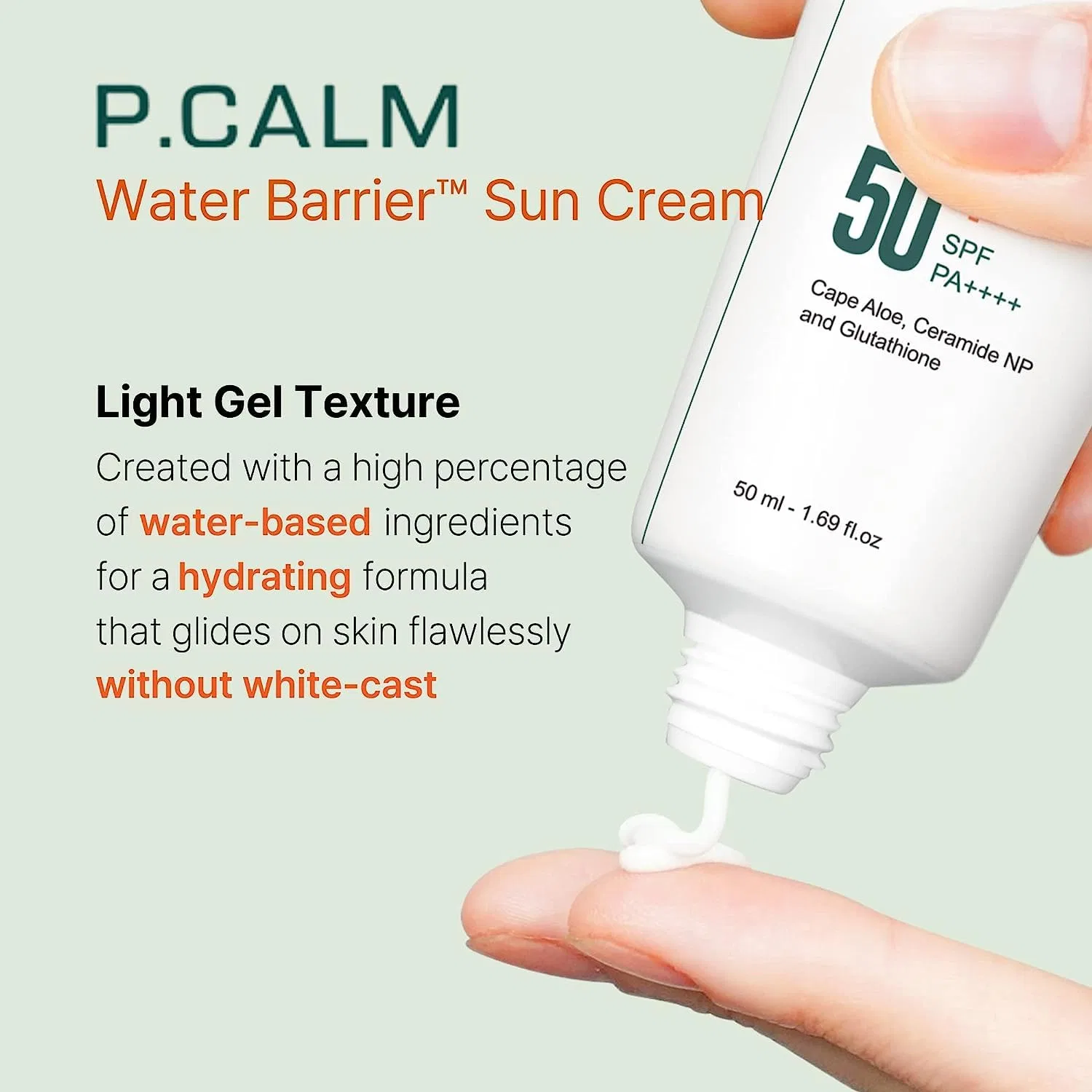 Солнцезащитный крем «Water Barrier Sun Cream» SPF50+ PA++++ от P.CALM Generic — фото 2