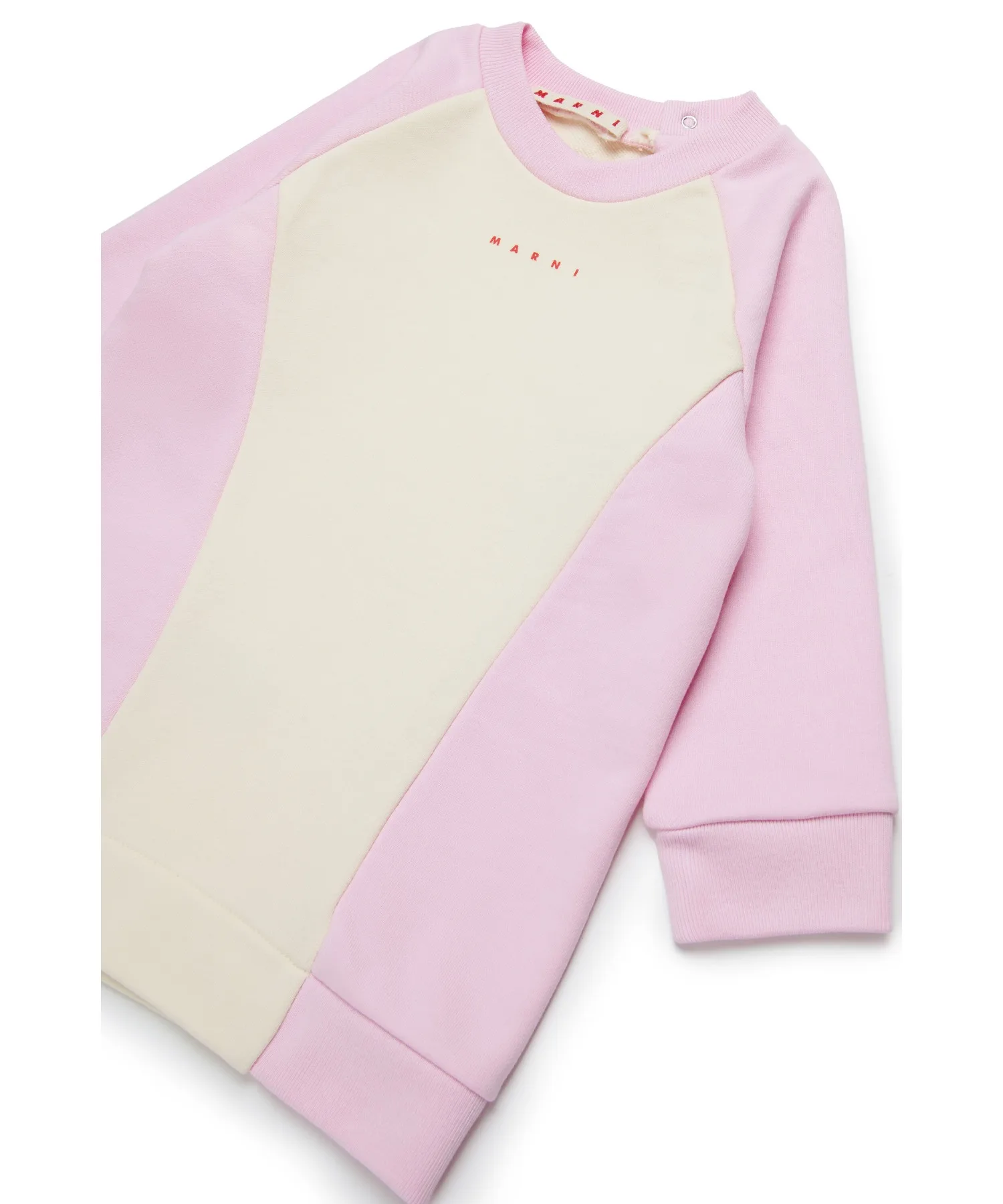 Детское платье MARNI KID из хлопка Baby Pink — фото 4