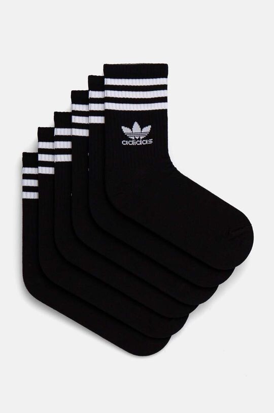 

Набор носков Adicolor, 6 штук adidas Originals, черный