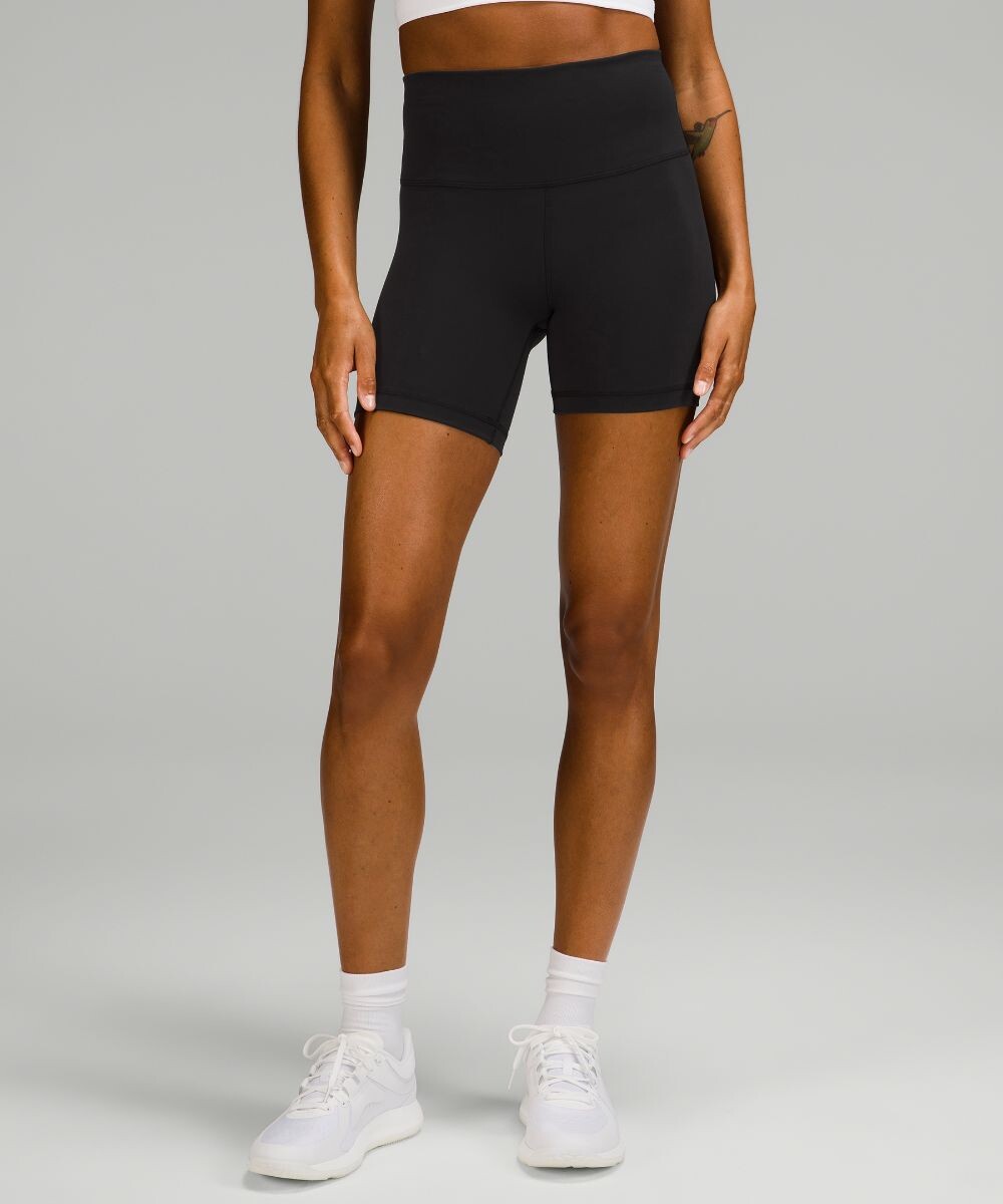 

Шорты Wunder Train с высокой посадкой Lululemon, черный