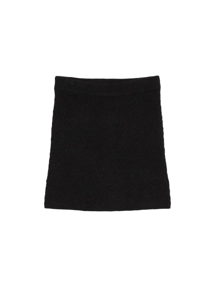 

Мини-юбка Marc O'Polo DENIM Strick-Minirock relaxed, черный