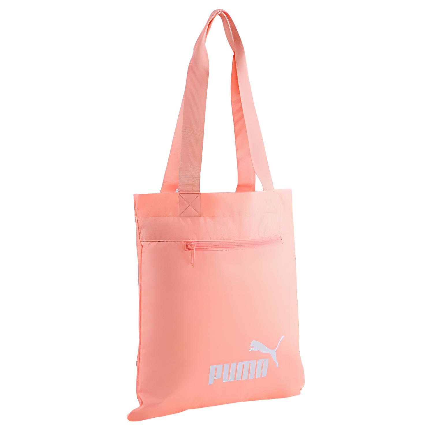 

Сумка женская из ткани персиково-розовая PUMA
