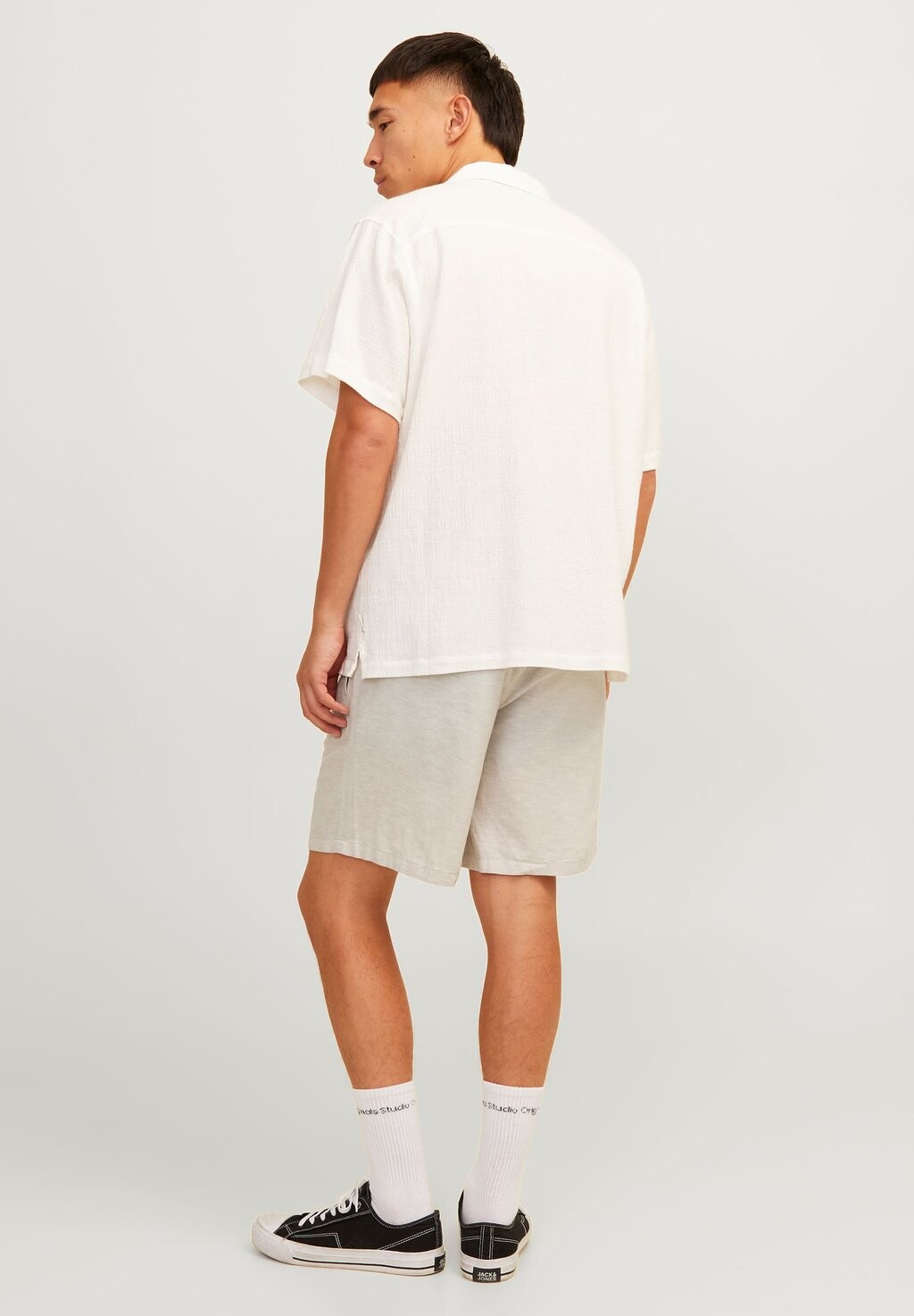 

Шорты Jpstjaiden Jjsummer Linen Blend Jogshort Jack & Jones, бежевый