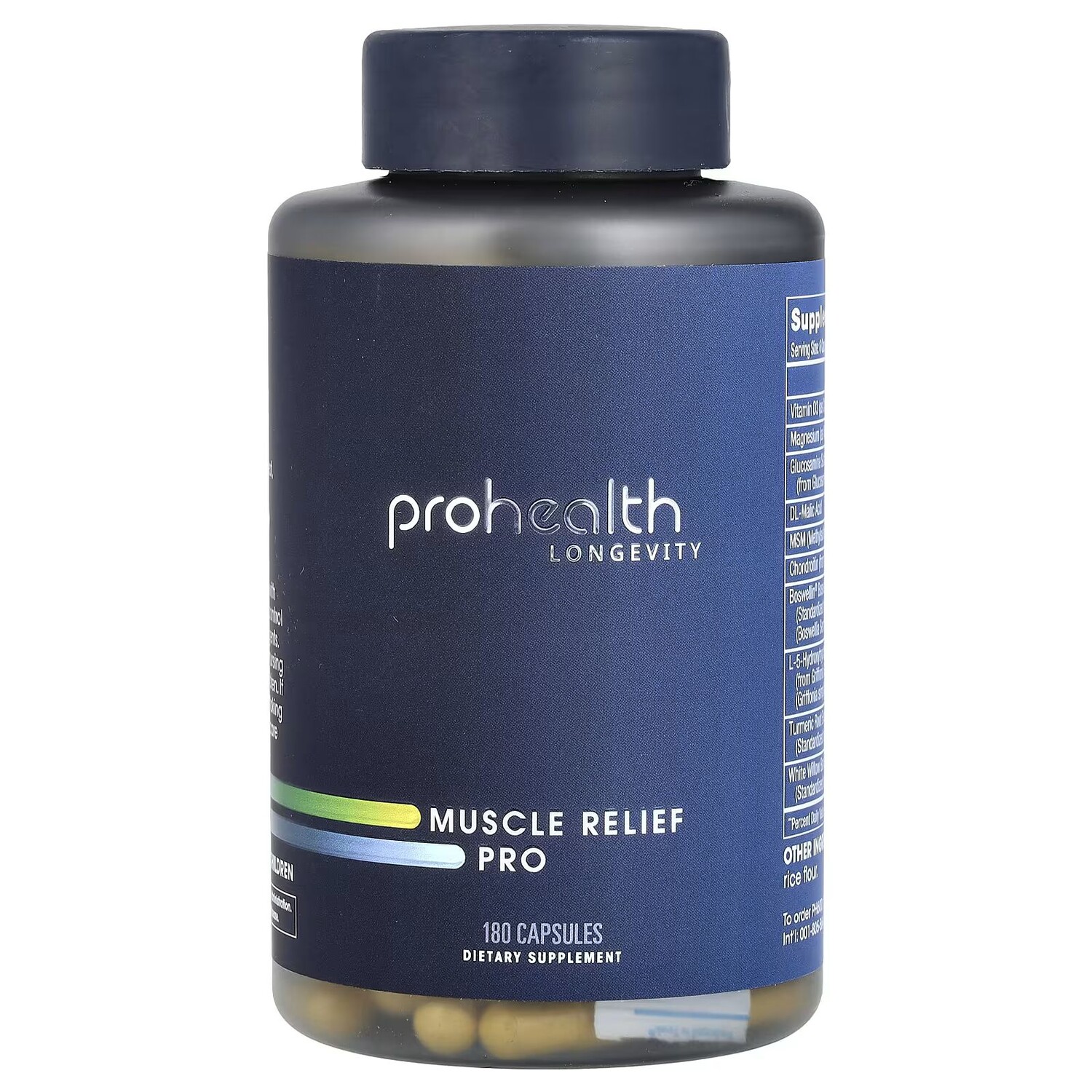 

Muscle Relief Pro, 180 капсул Prohealth Longevity