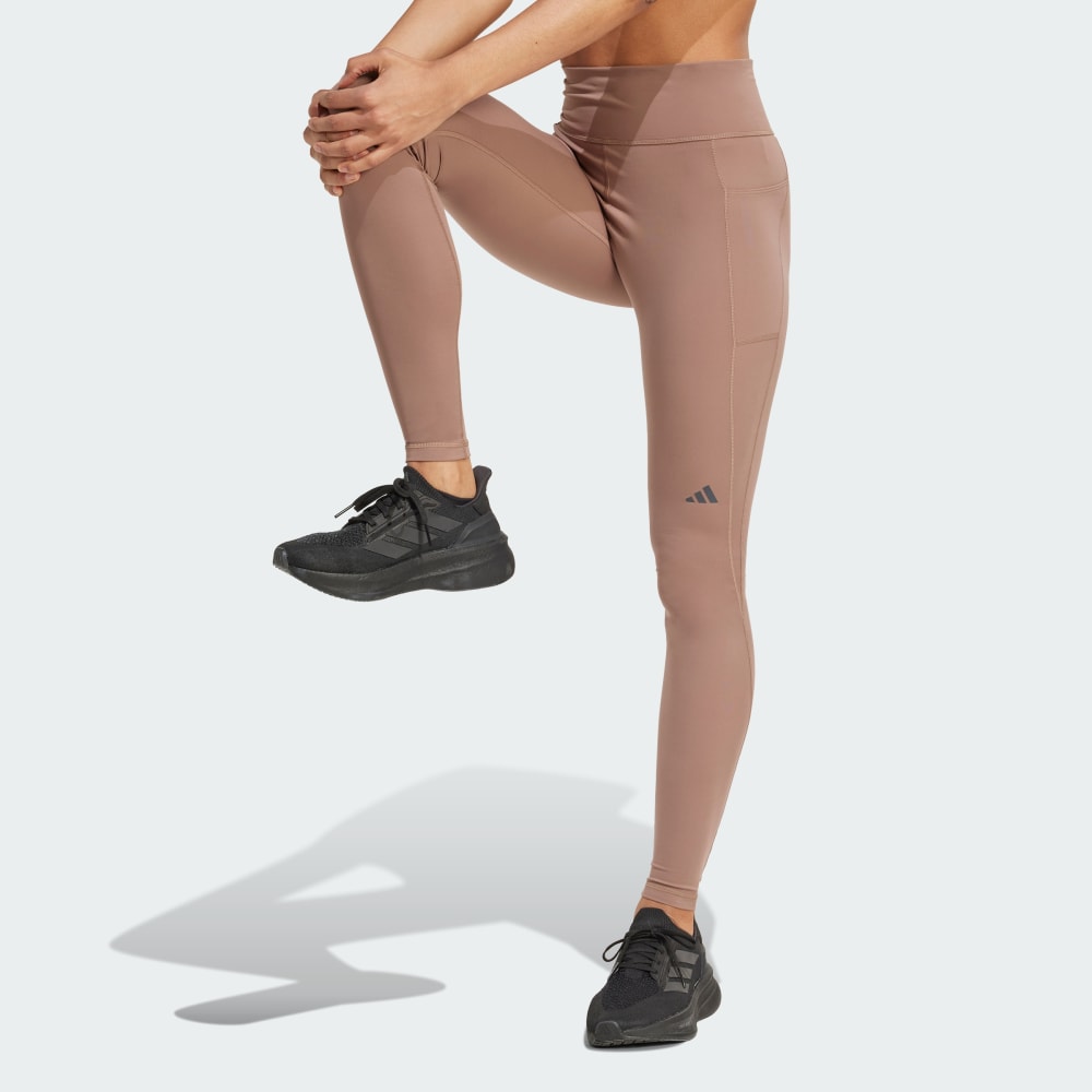 

Леггинсы Adidas Own the Run Full-Length Leggings, цвет Trace Brown