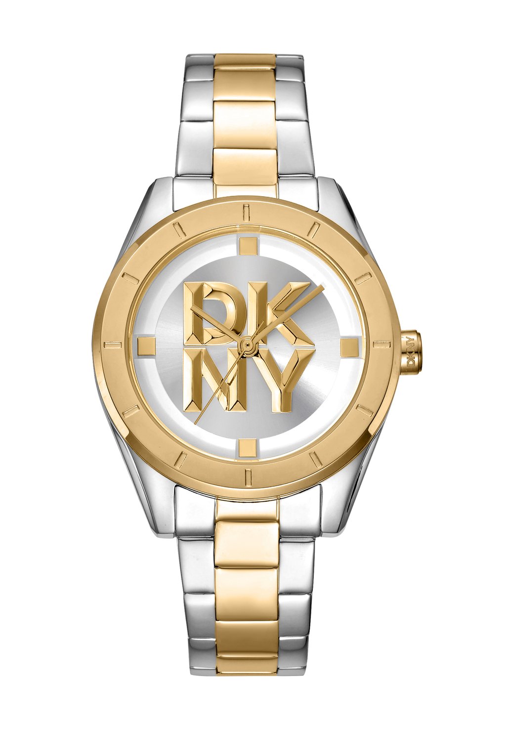 

Часы QUARZ CHAMBERS MIDI DKNY, серебряный