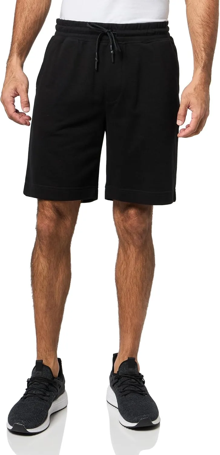 

KARL LAGERFELD Мужские шорты Mid Thigh Length с карманами-карго и поясом на резинке