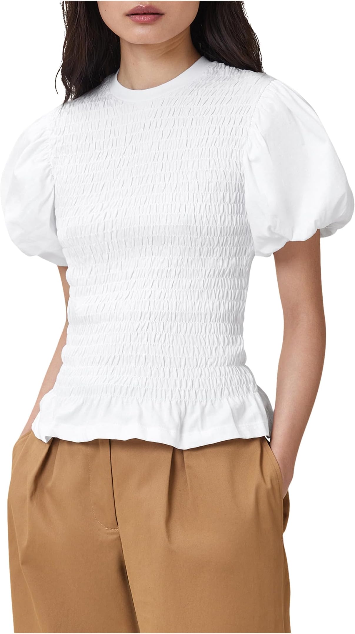 

Топ AllSaints Dael Top, цвет Optic White