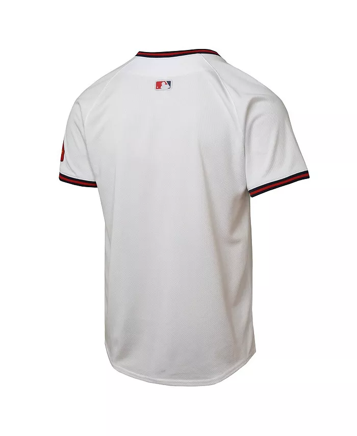 Футболка Big Boys and Girls White Los Angeles Angels Alternate 2 Limited Jersey Nike — фото 3
