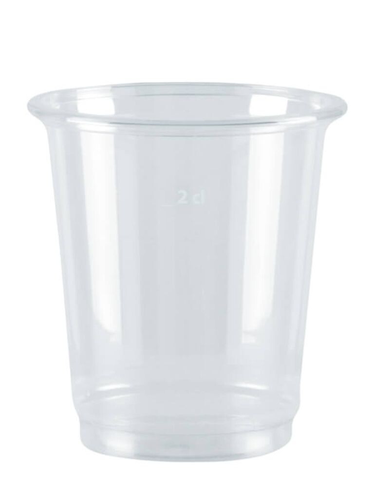 

1200x рюмка, ПЭТ, прозрачная, 2 мл Plastikbecher