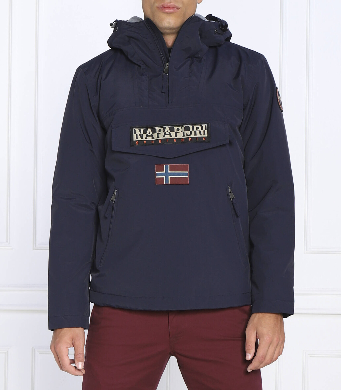 

Куртка Napapijri rainforest pocket 2 regular fit, темно-синий