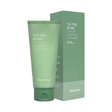 

Успокаивающее очищающее средство Tea Tree Biom Low pH 180 мл Farm Stay