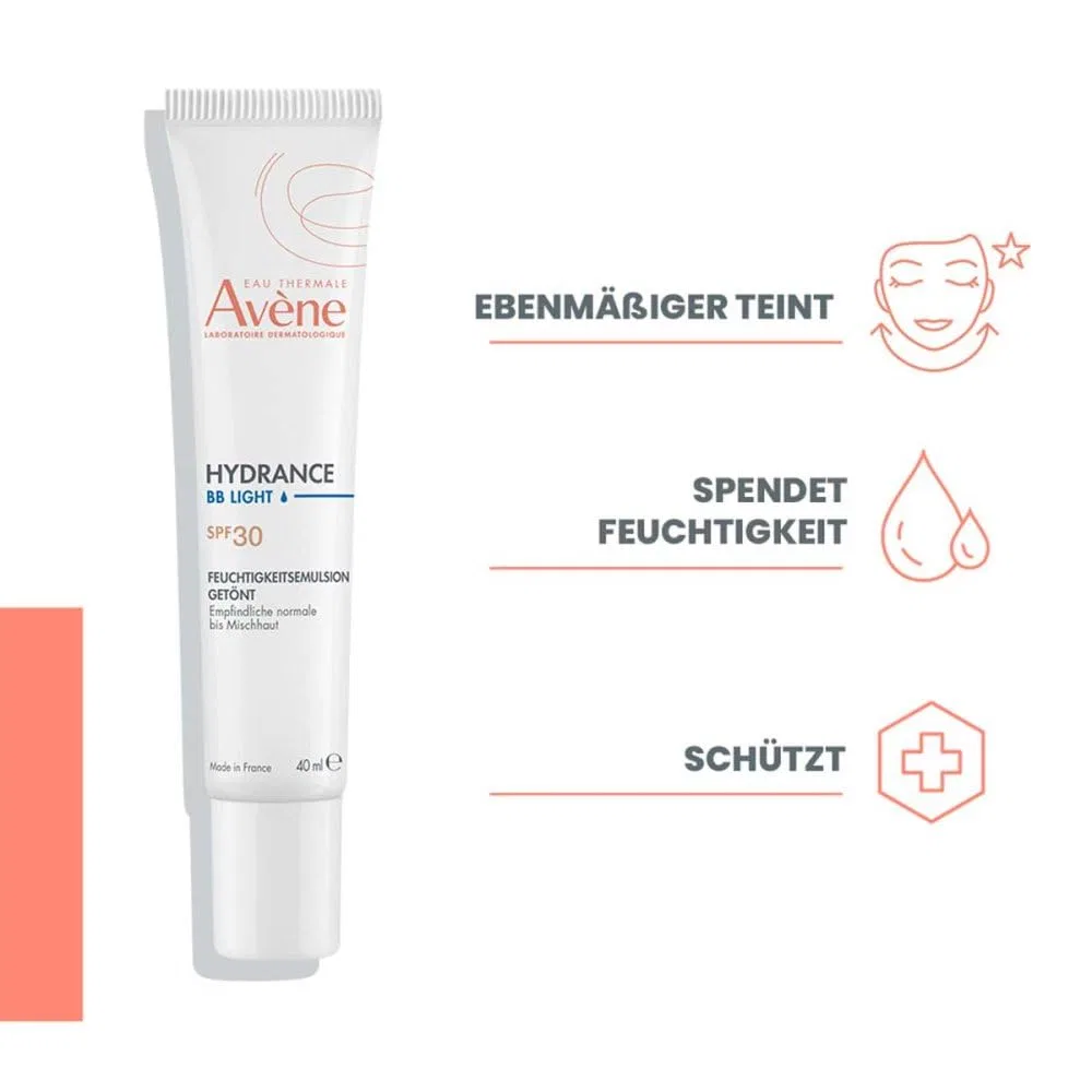 Легкий увлажняющий BB-крем с тонирующим эффектом от AVENE Hydrance Avene — фото 2
