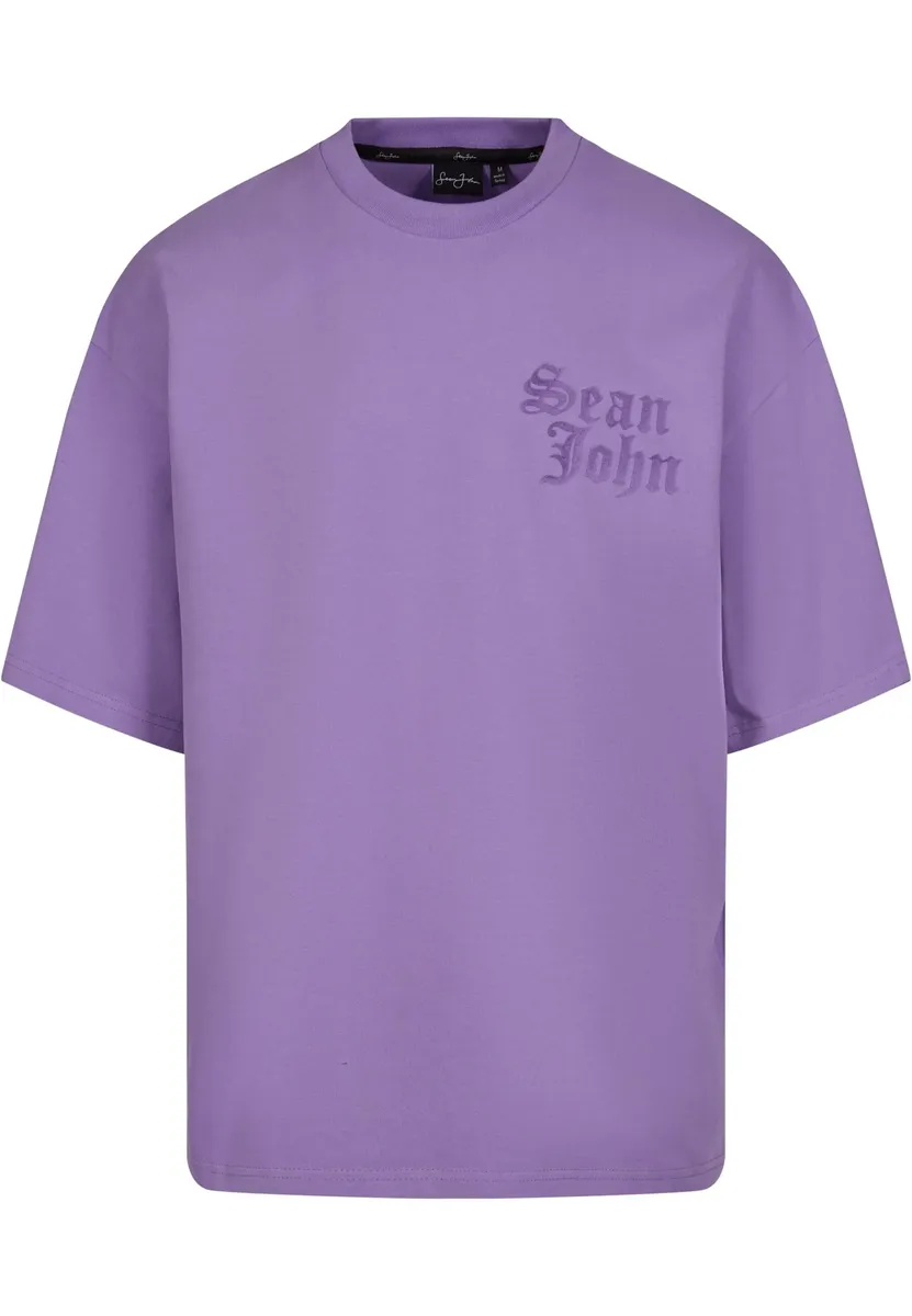 

Футболка Sean John "Мужская футболка Sean John JM232-001-02 SJ Old English Logo Yacht Club ", цвет Lilac