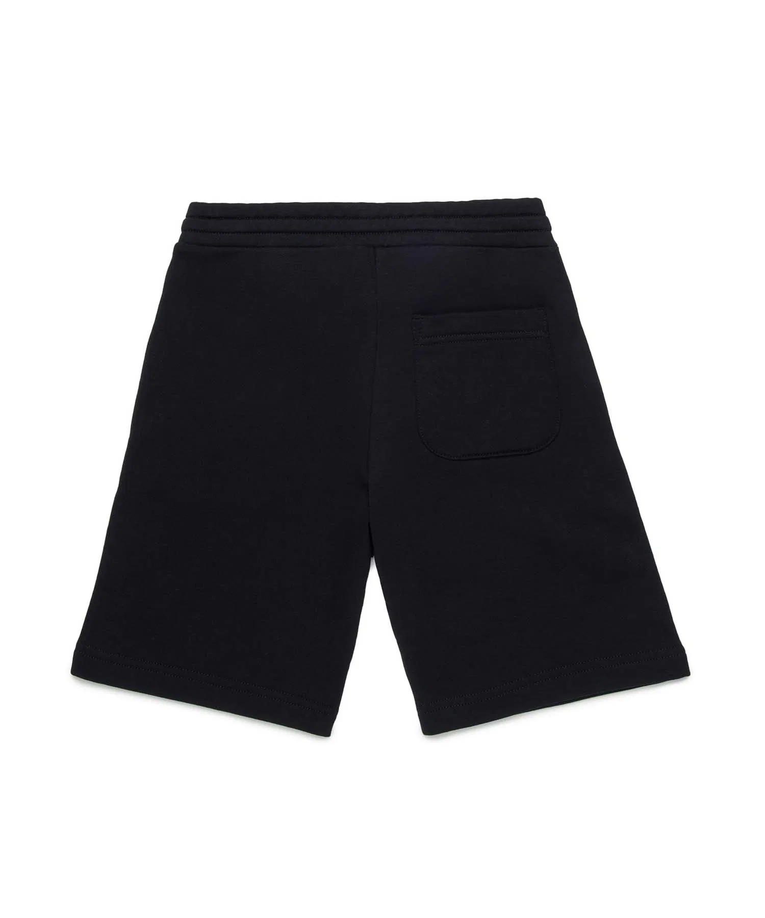 Укороченные шорты-свитшот с логотипом DIESEL KIDS красные — фото 2
