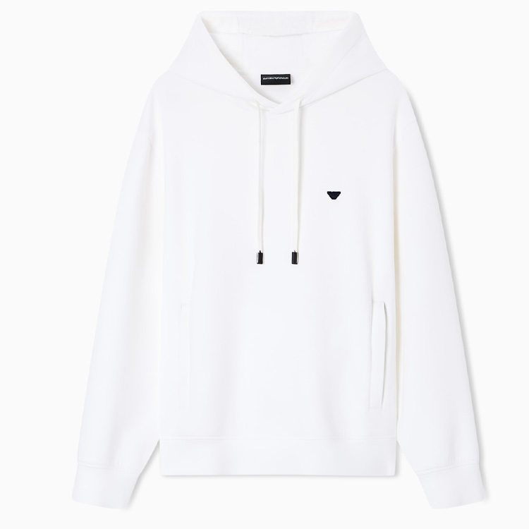 

Мужская толстовка SS26 Emporio Armani, белый