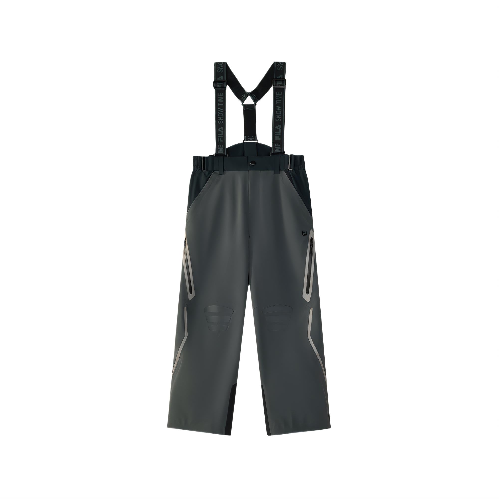 

Детские вязаные спортивные штаны tile gray FILA KIDS, серый