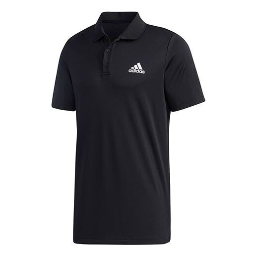 

Футболка m d2m polo sports short sleeve polo black Adidas, черный