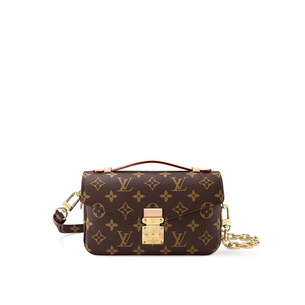 

Сумка-кошелек Métis Восток-Запад Louis Vuitton, коричневый