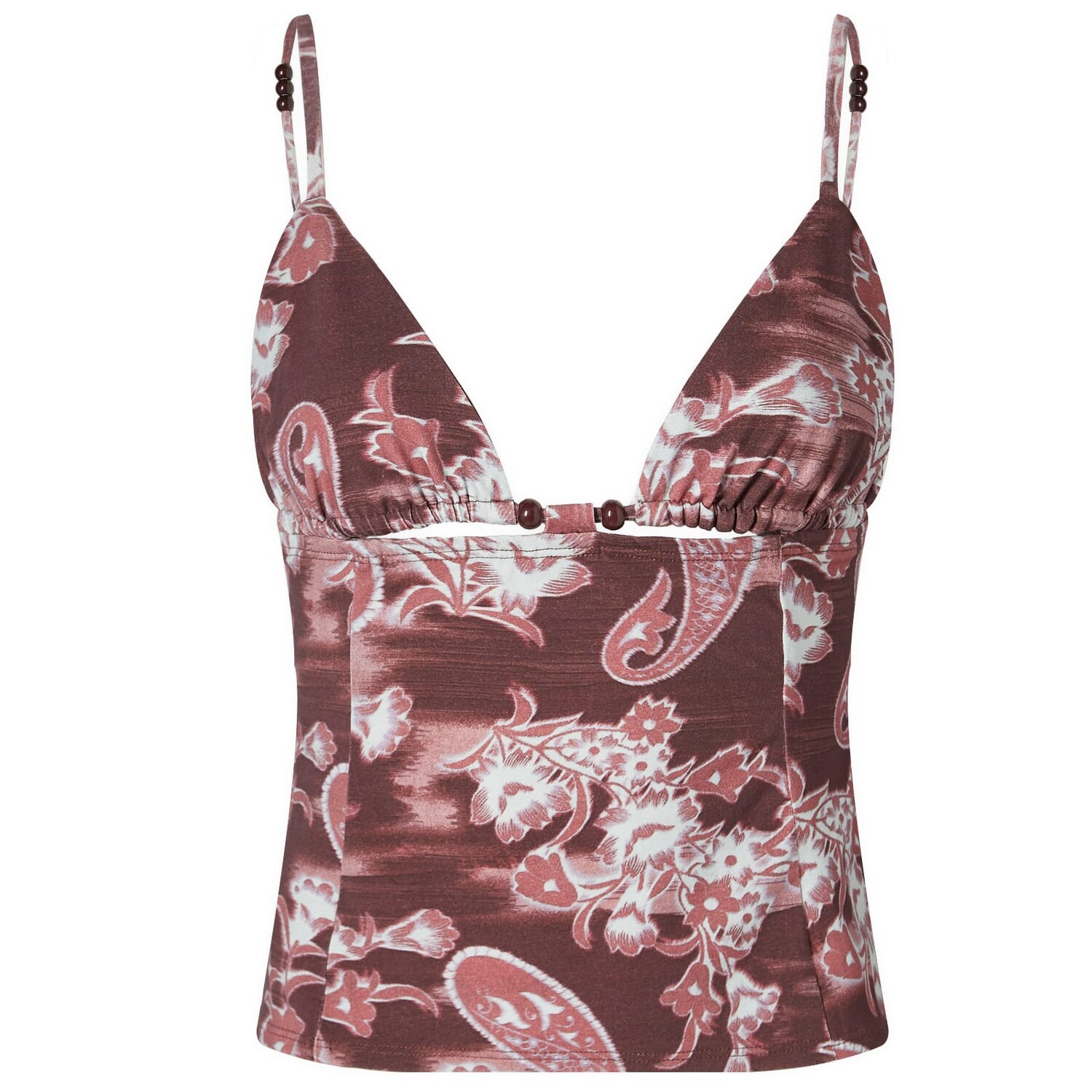 

Жилет Miaou Ellie Top, цвет Median Paisley Burgundy