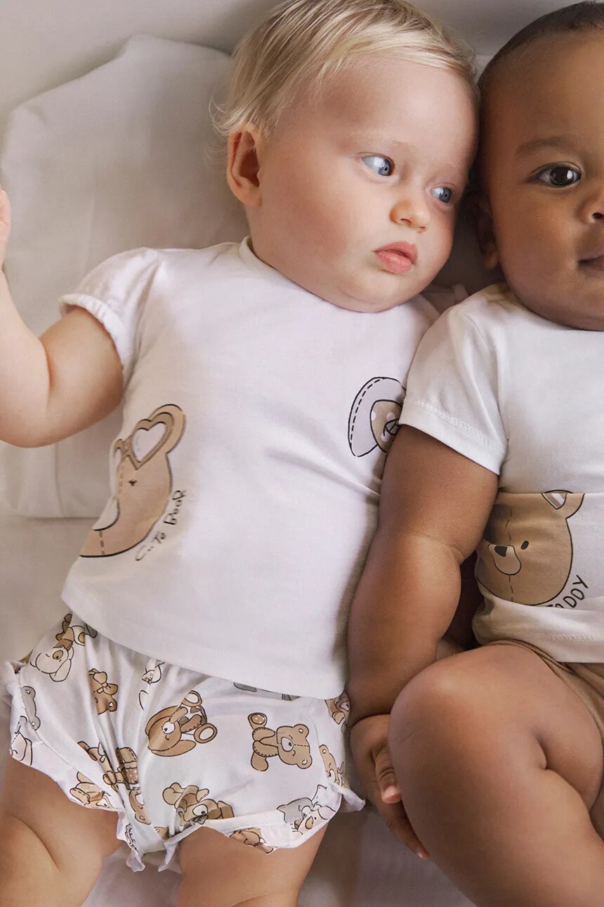

Хлопковый комплект для новорожденного Mayoral Newborn, бежевый