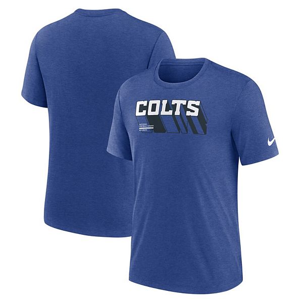 

Мужская футболка heather royal indianapolis colts long pass tri-blend Nike