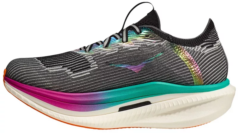 Кроссовки HOKA Cielo X1, цвет Black/Aqua — фото 4