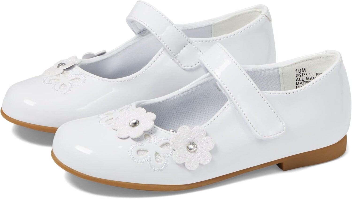 

Балетки Lil Primrose Rachel Shoes, цвет White Patent