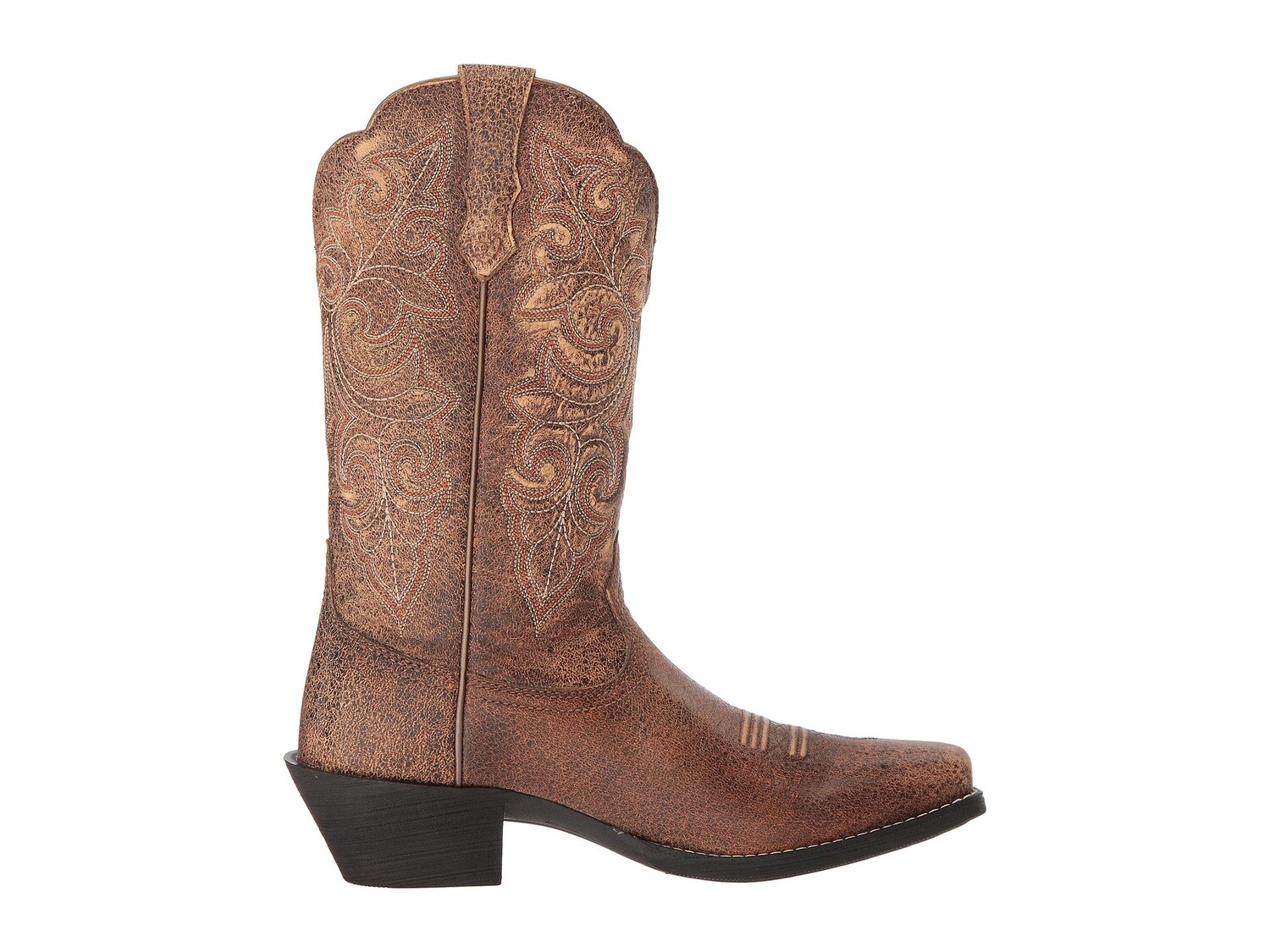 Сапоги женские Ariat Round Up Square Toe классические, коричневый — фото 2
