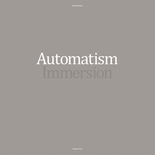 

CD диск Automatism: Immersion