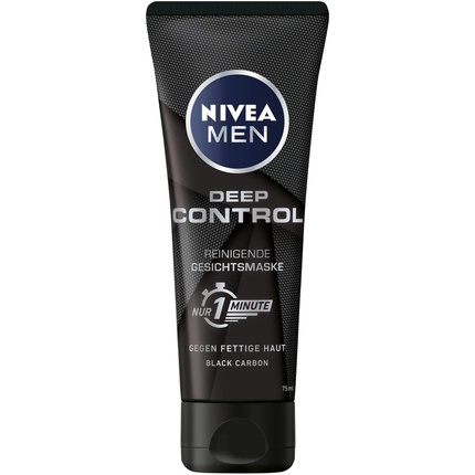 

Мужская очищающая маска для лица Deep Control против загрязнений 75 мл Nivea