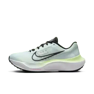 

Кроссовки Nike Zoom Fly 5, цвет Glacier Blue/Vapor Green/Black
