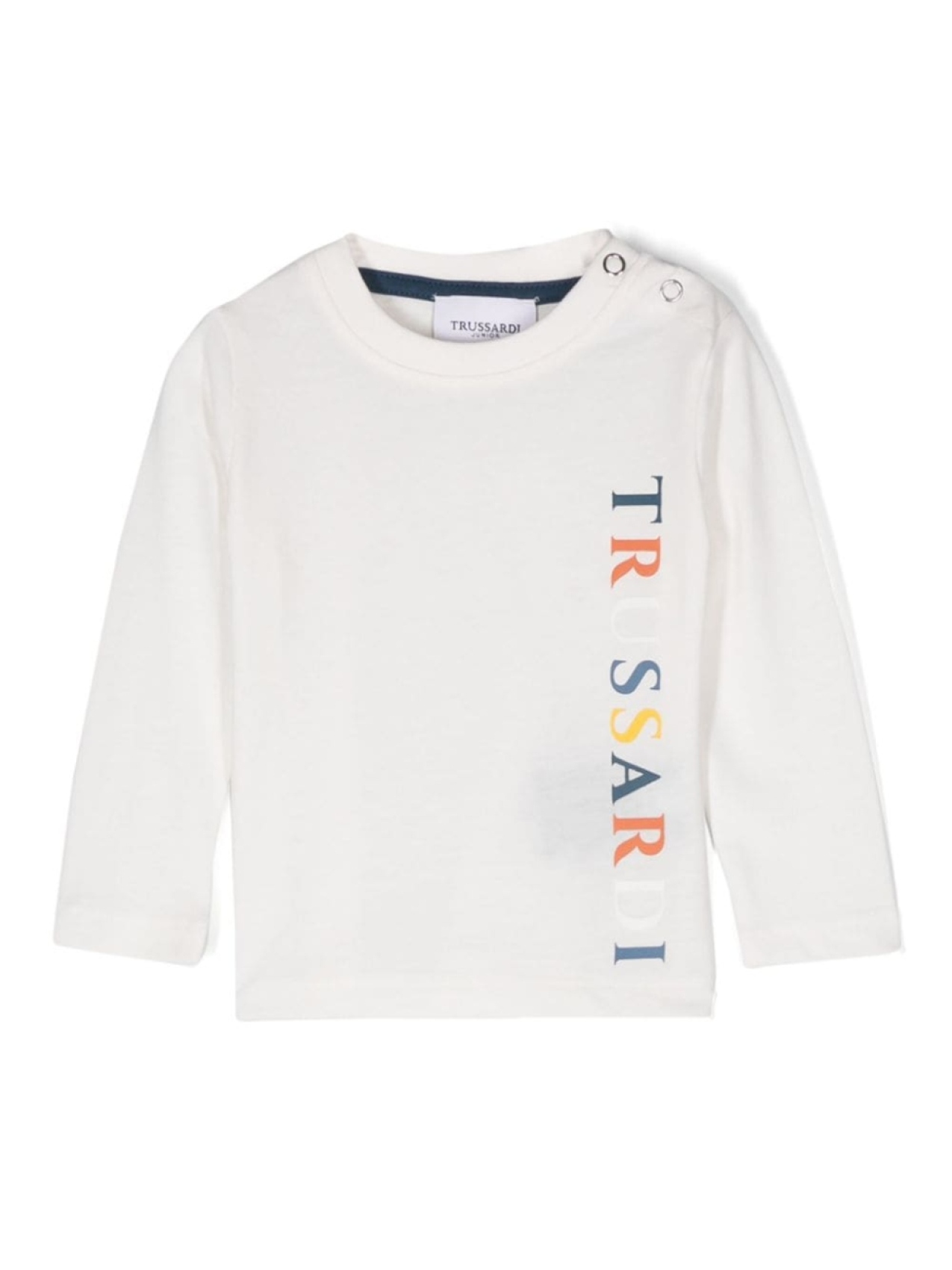 

TRUSSARDI JUNIOR толстовка с логотипом, белый