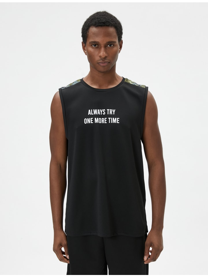 

Черная майка KOTON