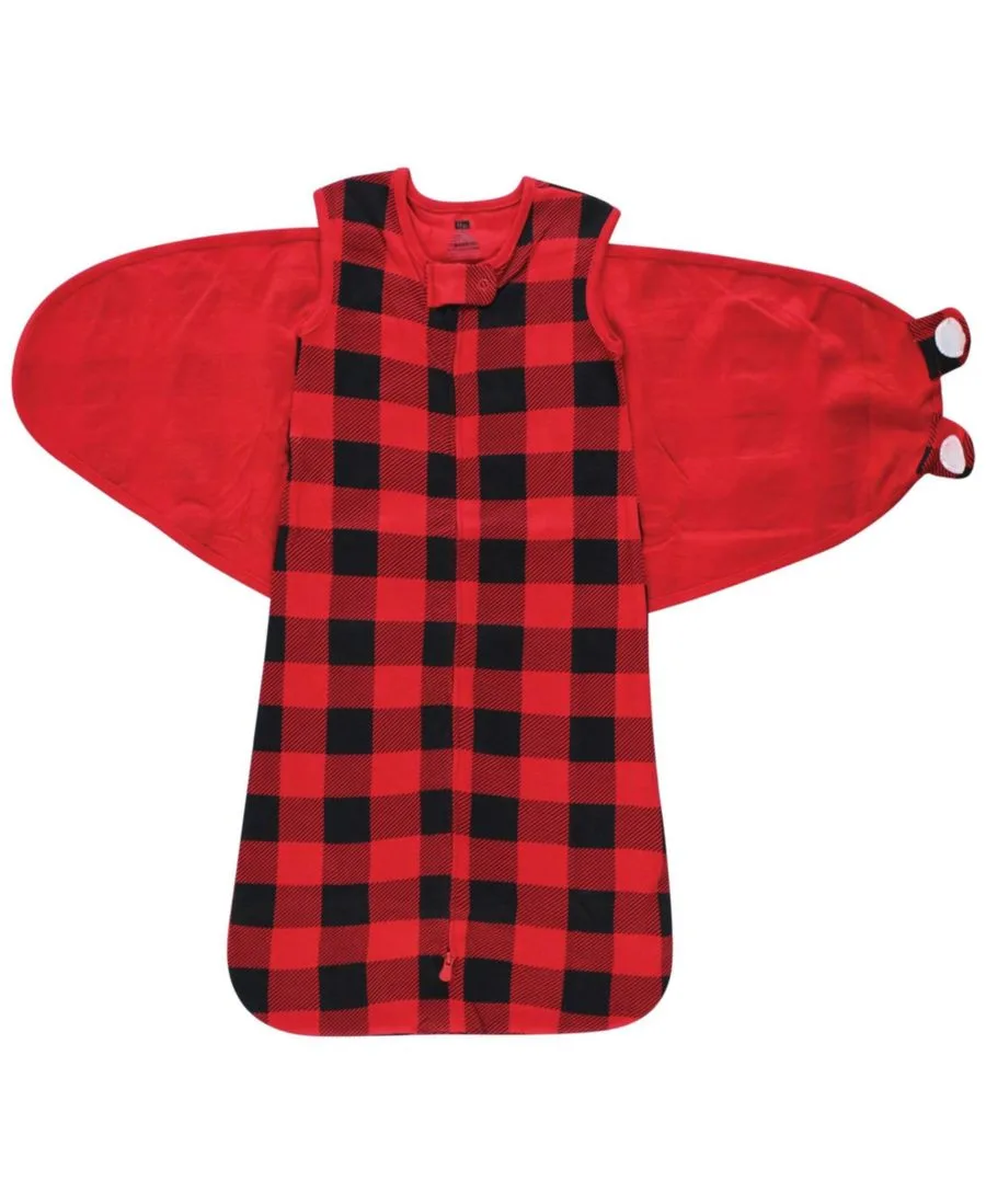 Регулируемая пеленальная одежда для сна Hudson Baby, Buffalo Plaid — фото 2