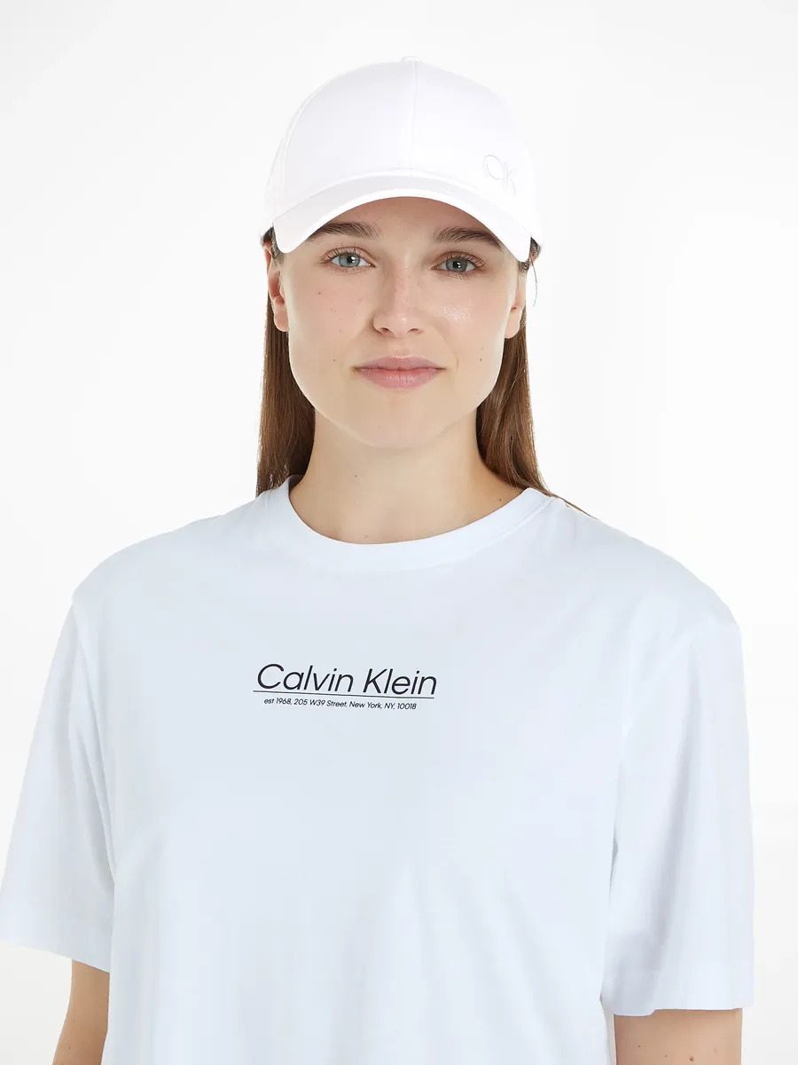 

Бейсбольная кепка Calvin Klein "CK COTTON CAP", белый