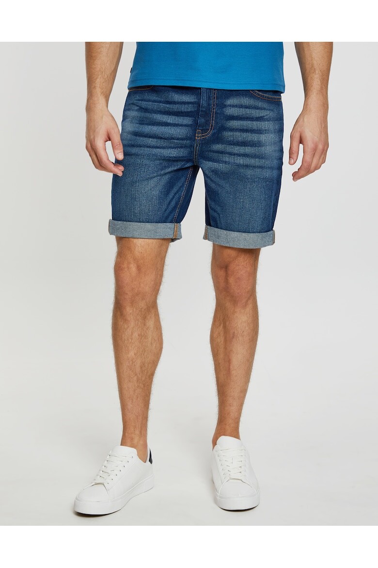 

Джинсовые шорты-бермуды Burt 7749 Threadbare, синий