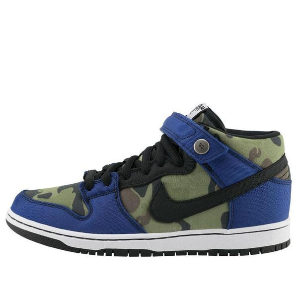 

Кроссовки dunk mid pro premium sb Nike, синий