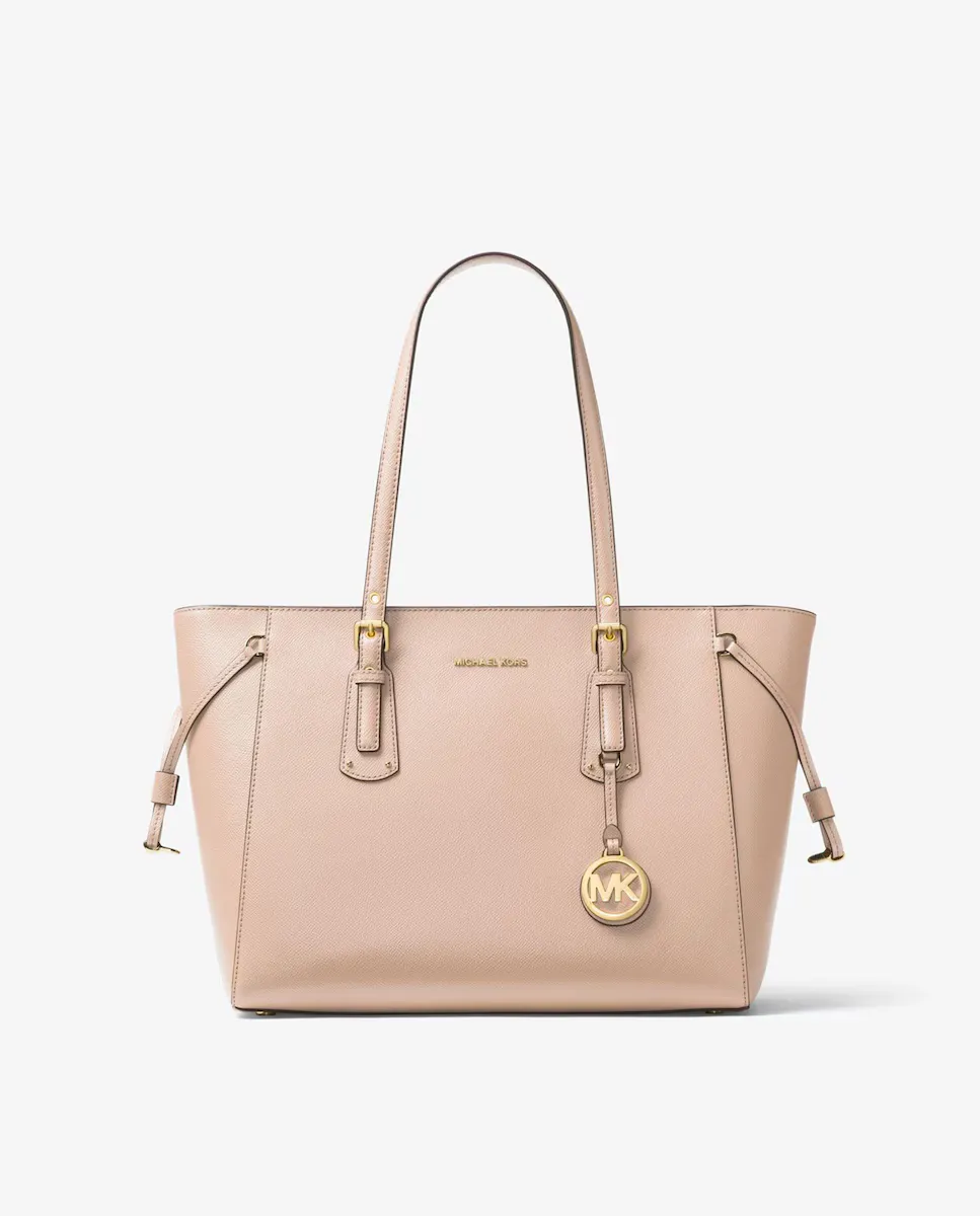 

Кожаная сумка через плечо Voyager Michael Michael Kors, розовый
