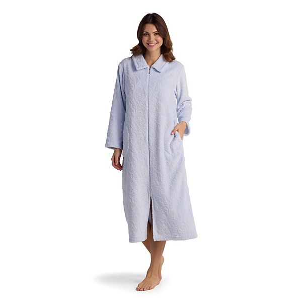 

Женский длинный халат из флиса Miss Elaine Essentials, Blue